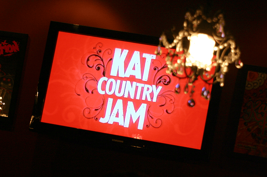 Kat Jam in-venue screens