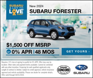 Subaru Concord display ad - 300x250