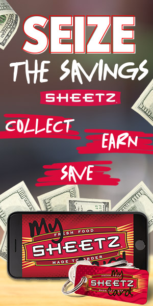 Sheetz Seize The Savings Display Ad - 300x600